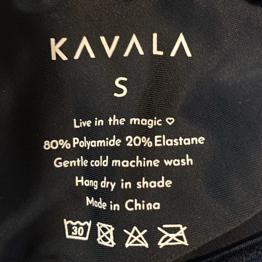 NWT Kavala Collective Black Vanua Top Size Small - Picture 10 of 11